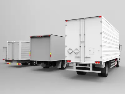 Box Truck 3D model
