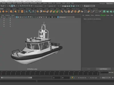 Naiad Sea Search and Rescue 3D print model