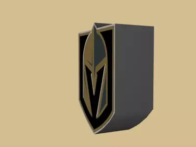 Las Vegas Golden Knights Team Logo 3D model