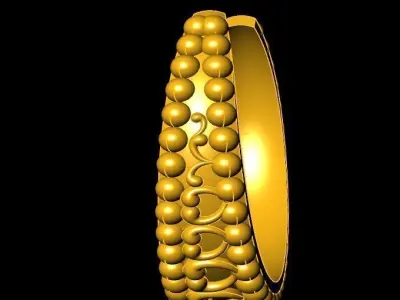 one side bali for men Free 3D print model