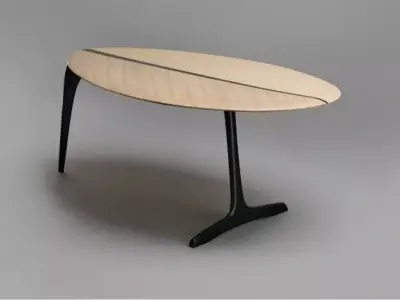 minimalist table 3D model