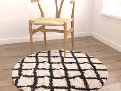Rugs No 722 Low-poly 3D model