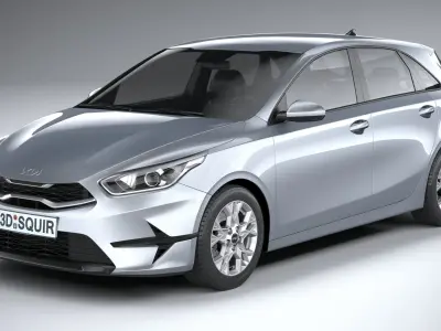 Kia Ceed Basic 2025 3D model