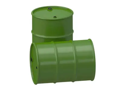 Barrel Green 3D model