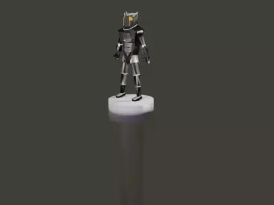 mecha Free low-poly 3D model
