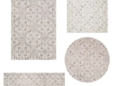 Rugs No 67 Low-poly 3D model