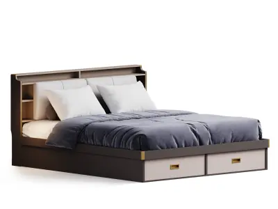 Headboard Standard Bed 3D model