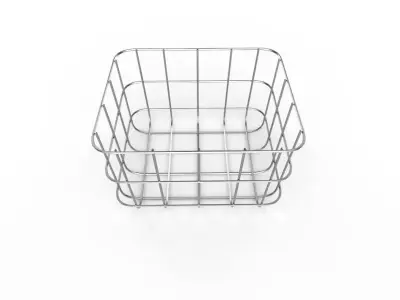 Wire Bin M05 Low-poly 3D model