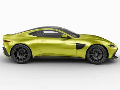 Aston Martin Vantage 2019 3D model
