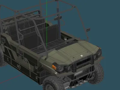 JGSDF Buggy for Osprey 3D model