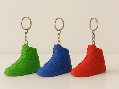 Air Jordan Keychain 3D print model
