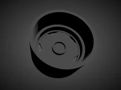 OZ Breyton scalable and Printable rim 3D print model