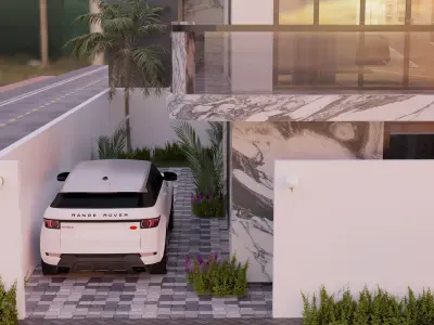 Modern House 3D model