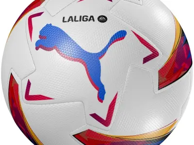 Puma LaLiga Soccer Ball 3D model