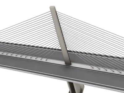 Sunshine Skyway Bridge 3D model