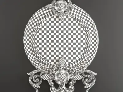 Mirror frame 3D model