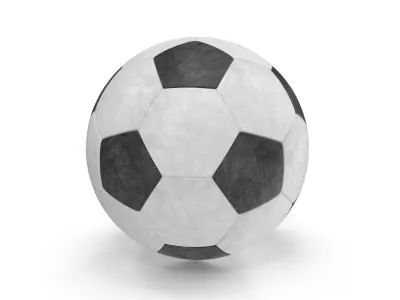 Soccer Ball Low-poly 3D model