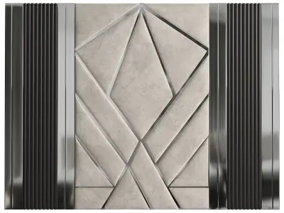 wall panels 032 3D model