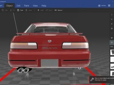 nissan silvia s13 3D model