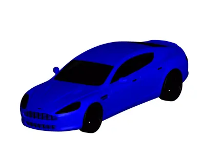 Aston Martin Rapide  3D model