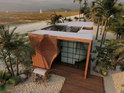 BEACH HOUSE 1 3D model