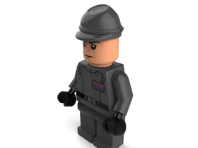 Admiral Piett 3D model