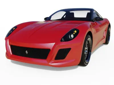 Ferrari 599 GTB Fiorano 3D model