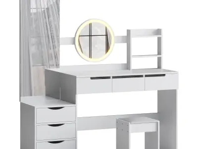 Coiffeuse Incee 3D model