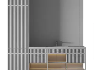 Luxury Bathroom 150 3D model