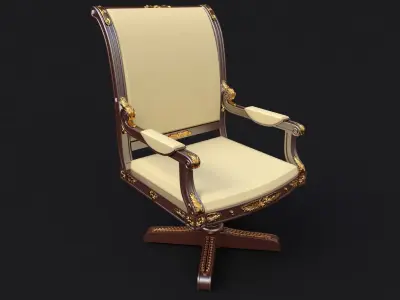 armchair chair 3D model