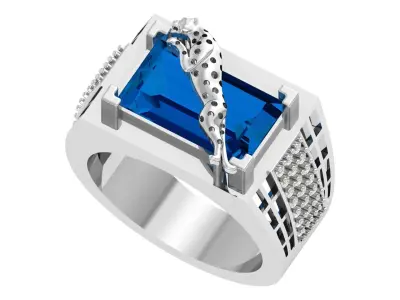 Mens Ring 3D print model buy