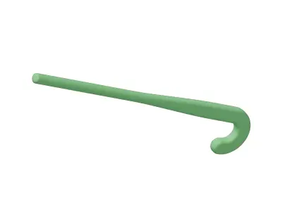 Plastic Sports Hockey Stick Toy 3D model