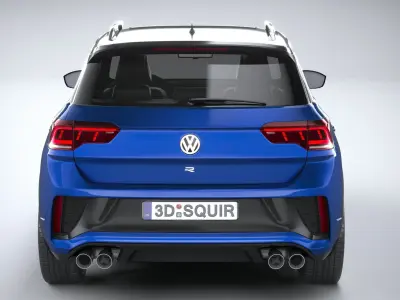 Volkswagen T-Roc R 2022 3D model