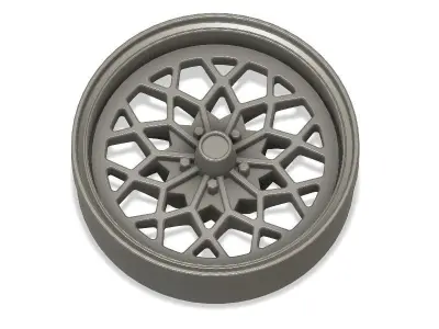 3D printable Trans Am Honeycomb wheel  3D print model