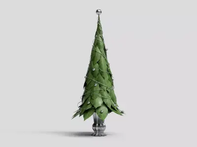 Christmas Decorative Tree 3D model