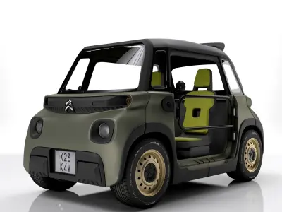 Citroen MY AMI BUGGY 2023  3D model