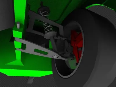 Saxon Valletta concept car 3D model