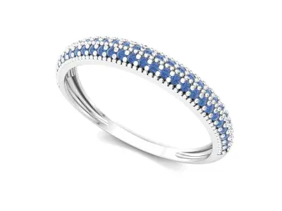 Gold Guard Ring Diamond Jewelry Rings Printable 3D print model