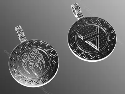 Pendant akr1 3D print model