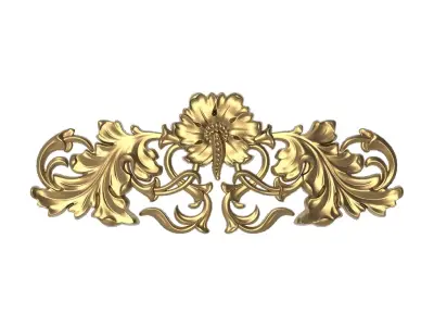  decorative pattern ready for 3D printing 3D model 258