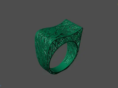 9 Fusion Ring PACK STL READY 3D print model