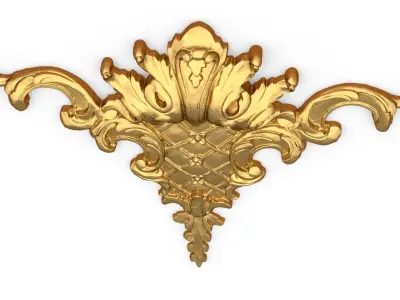Classic decor ornament 78 3D model