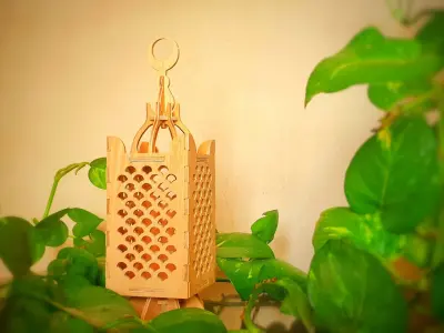 Arabian Lantern Low-poly 3D model