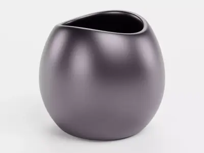 Plant Pot V4 Low-poly 3D model
