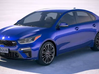 Kia Forte GT 2019 3D model