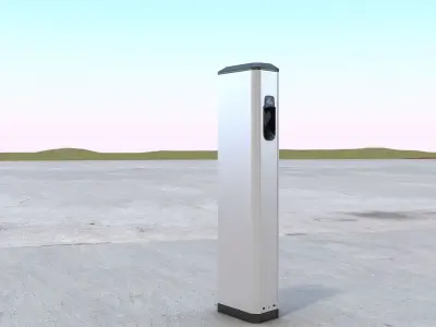 GARO LS4 EV Charging 3D model