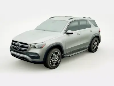 Mercedes-benz GLE 2020 Low-poly 3D model