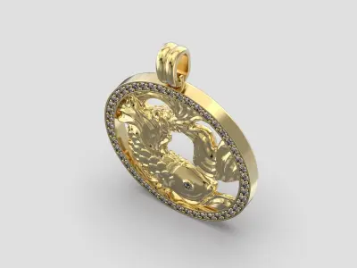 P 032 pendant 3D print model