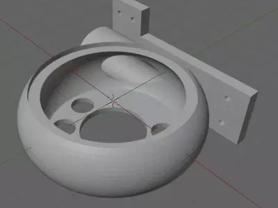 small supercharger 3D print model