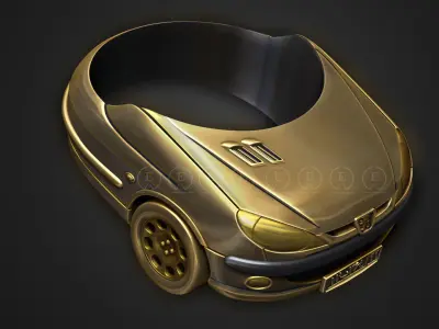 car ring 3D print model buy